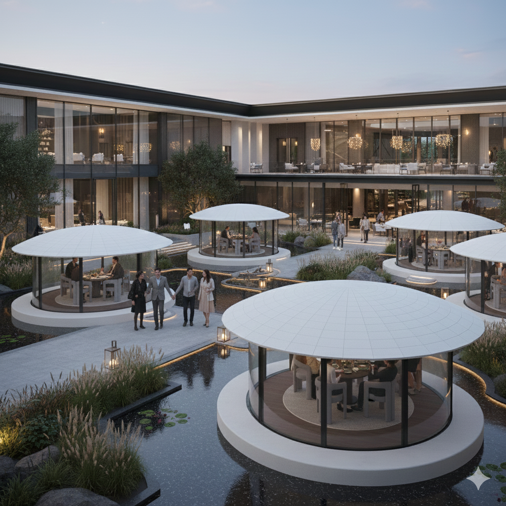 آلاچیق های چهار فصل 